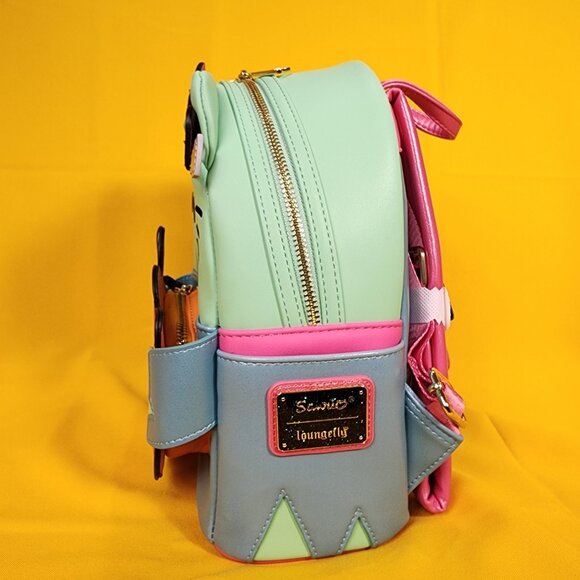 Loungefly Sanrio Hello Kitty Frankenstein Halloween Pumpkin Mini Backpack NEW main image 3